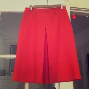 COS a-line wool skirt 8